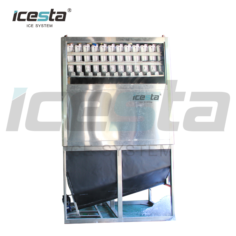 Icesta Machine à glaçons de 5 tonnes Machine de fabrication de glaçons industrielle