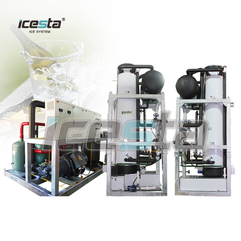 Machine à glace Icesta Tube pour boire