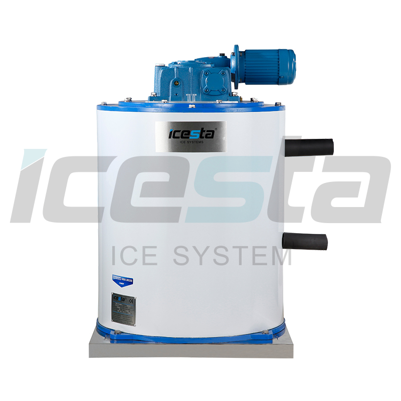 Évaporateur de glace en flocons 1 t pour machine à glace en flocons
