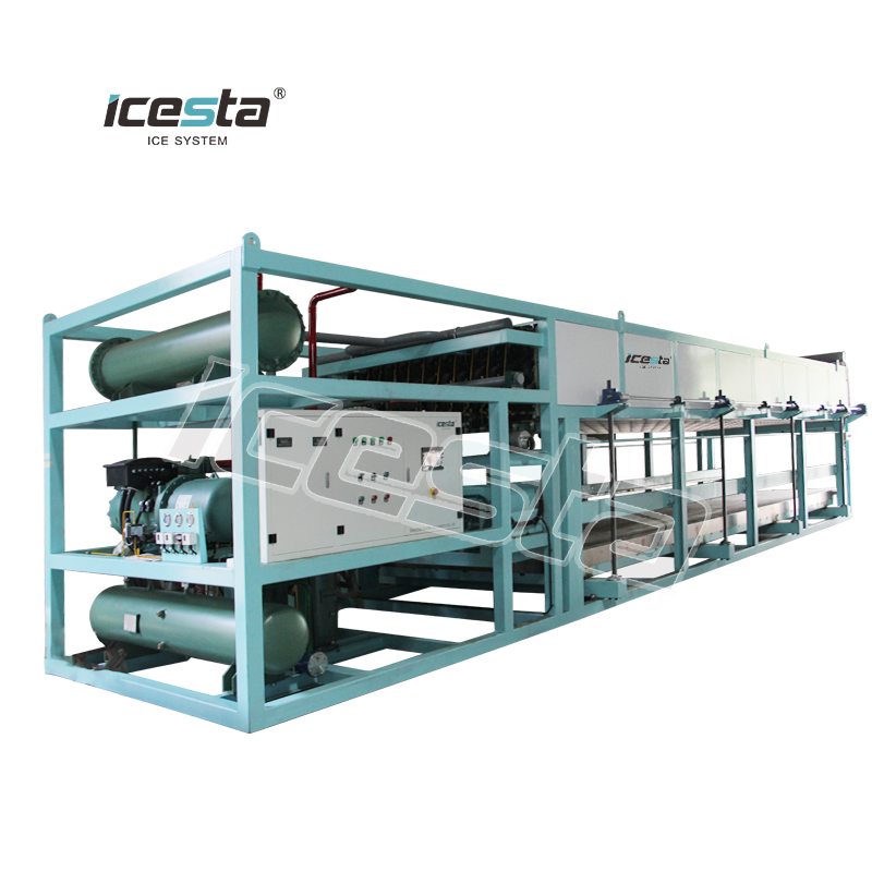 ICESTA personnalisée Full Automatique 13.5T Capacité quotidienne Machine de glace de blocage direct 30000 $ - 50000 $