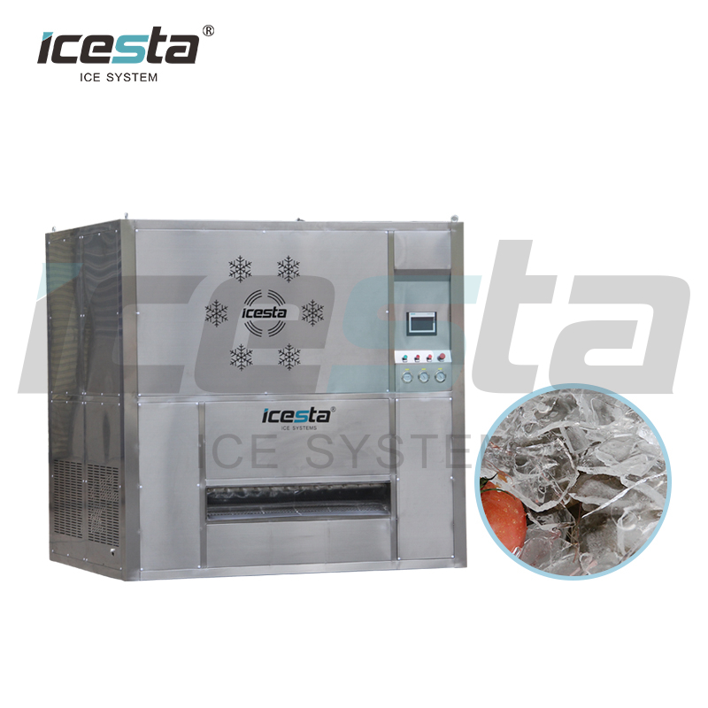 Machine à glace Icesta 5 tonnes pour fruits de mer